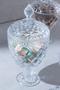 Imagem de Conjunto 2 Bombonieres de Cristal Diamond 32 e 28 cm - Lyor