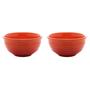 Imagem de Conjunto 2 Bowls De Cerâmica Wolff Retrô Laranja