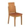 Imagem de Conjunto 2 Cadeiras Berna Cinamomo/suede Terracota - Móveis Arapongas