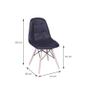 Imagem de Conjunto 2 Cadeiras Eames Eiffel Botonê - Amarelo