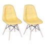 Imagem de Conjunto 2 Cadeiras Eames Eiffel Botonê - Amarelo
