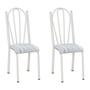 Imagem de Conjunto 2 Cadeiras Mnemósine Branco e Linho