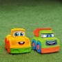 Imagem de Conjunto 2 Carrinhos Infantil Happy Cars brinquedo carrinho