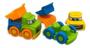 Imagem de Conjunto 2 Carrinhos Infantil Happy Cars Colorido Brinquedo