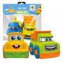 Imagem de Conjunto 2 Carrinhos Infantil Happy Cars Colorido Brinquedo