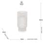 Imagem de Conjunto 2 Copos Altos de Cristal com Fio de Ouro 400ML - Wolff