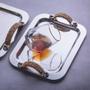 Imagem de Conjunto 2 Copos Baixos Com Borda Fio De Ouro 550ML