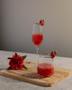 Imagem de Conjunto 2 Copos Baixos Com Borda Fio De Ouro 550ML