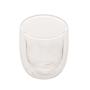 Imagem de Conjunto 2 Copos para Café Dupla Parede de Vidro Resistente a Calor 100ml - Wolff