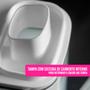 Imagem de Conjunto 2 Dispenser 1.5L + 2.3L Transparentes P/ Cozinha Lavanderia Saboneteira Armazenamento de Grãos Cereais Amaciante Sabão Alimentos - Ou