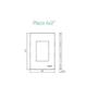 Imagem de Conjunto 2 Interruptor Paralelo + Tomada 10A 4x2 Sleek MarGirius