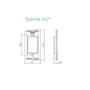 Imagem de Conjunto 2 Interruptor Paralelo + Tomada 10A 4x2 Sleek MarGirius