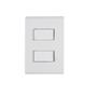 Imagem de Conjunto 2 Interruptor Simples 10A 4x2 Tramontina Liz