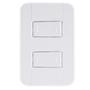 Imagem de Conjunto 2 Interruptores 10A Paralelo 4x2 Branco 250V TABLET