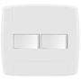 Imagem de Conjunto 2 Interruptores Simples 4X4 - Ilumi Lev - 87043