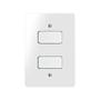 Imagem de Conjunto 2 Interruptores Simples 6A 4X2 Branco Renova