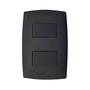 Imagem de Conjunto 2 Interruptores Simples Distanciados Com Placa Home