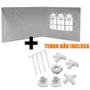 Imagem de Conjunto 2 Paredes + Kit Conectores para Gazebo Tenda 3x3 Metros  Mor 