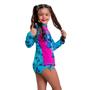 Imagem de Conjunto 2 Peças Biquíni E Blusa Proteção Uv 50 Infantil Juvenil 4 ao 14