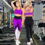 Imagem de Conjunto 2 Peças Calça Legging e Top Com Bojo Costas Nuas