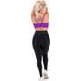 Imagem de Conjunto 2 Peças Calça Legging e Top Com Bojo Costas Nuas