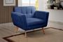 Imagem de Conjunto 2 Poltronas Bruna Moderna Living Decoração Sala Recepção Escritório
