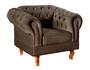 Imagem de Conjunto 2 Poltronas Chesterfield Dom Pedro Decoração Sala Recepção Retrô