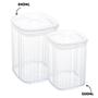 Imagem de Conjunto 2 Porta Condimentos de Poliestireno 840ml e 500ml - LYOR