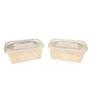 Imagem de Conjunto 2 Potes Retangular de Plastico Jaguar Curitiba 1,2L