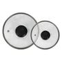Imagem de Conjunto 2 Tampas De Vidro Com Puxador Para Cozinhar Panela 24cm & 30cm