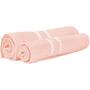 Imagem de Conjunto 2 Tolhas Rosto e Banho Decorativo Lavabo Secagem Absorção Gramatura Decorativo Compacto Algodão