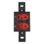 Imagem de Conjunto 2 Tomada 2p+t 10a 250V S/ Placa VM/PT WEG