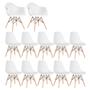 Imagem de Conjunto 2 x cadeiras Eames DAW com braços + 10 cadeiras Eiffel DSW