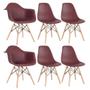 Imagem de Conjunto 2 x cadeiras Eames DAW com braços + 4 cadeiras Eiffel DSW