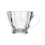 Imagem de Conjunto 2 Xícaras para Café de Cristal com Pires Radial 70ml 220369 - Lyor