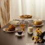 Imagem de Conjunto 2 Xícaras para Café de Cristal com Pires Radial 70ml 220369 - Lyor