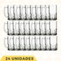 Imagem de Conjunto 24 Canecas Vidro Vitamina 320ML Bar Cerveja Resistente