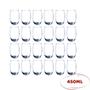 Imagem de Conjunto 24 Copos Transparente Vidro 450ml Suco