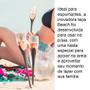 Imagem de Conjunto 24 Taças Beach Haste Areia Bebidas Champagne Praia