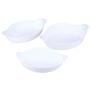 Conjunto 3 Assadeiras Oval Opaline Marinex 1596 Imagem de Conjunto 3 Assadeiras Oval Opaline Marinex 1596