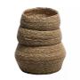 Imagem de Conjunto 3 Cachepots de Fibra Natural com Forro de Plástico 61655 - Wolff