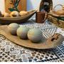 Imagem de Conjunto 3 esferas ceramica maragogi ba 9cm