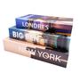 Imagem de Conjunto 3 Livros Caixa Porta Objetos Decorativo - NEW YORK BIG BEN - FWB