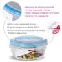 Imagem de Conjunto 3 Potes Herméticos Mantimentos 400ml 620ml 950ml