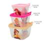 Imagem de Conjunto 3 potes princesas