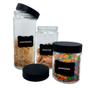 Conjunto 3 Potes Vidro Com Tampa E Adesivo Lousa P/ Escrever - Wincy Imagem de Conjunto 3 Potes Vidro Com Tampa E Adesivo Lousa P/ Escrever
