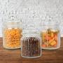 Imagem de Conjunto 3 Potes Vidro Hermético 300Ml Class Home