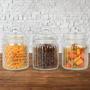 Imagem de Conjunto 3 Potes Vidro Hermético 300Ml Class Home