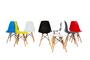 Imagem de Conjunto 4 Cadeiras Charles Eames Eiffel DSW - Amarela *Black Edition - Kza Bela