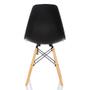 Imagem de Conjunto 4 Cadeiras Charles Eames Eiffel Preta- KzaBela
